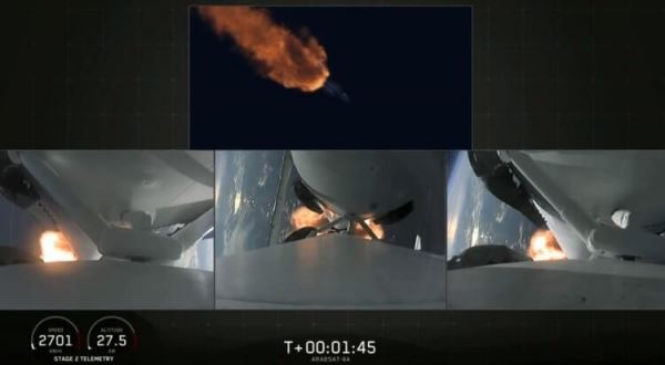 SpaceX провела первый успешный коммерческий запуск сверхтяжелой ракеты Falcon Heavy