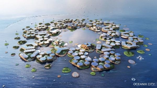 ООН одобрила проект плавучего города Oceanix