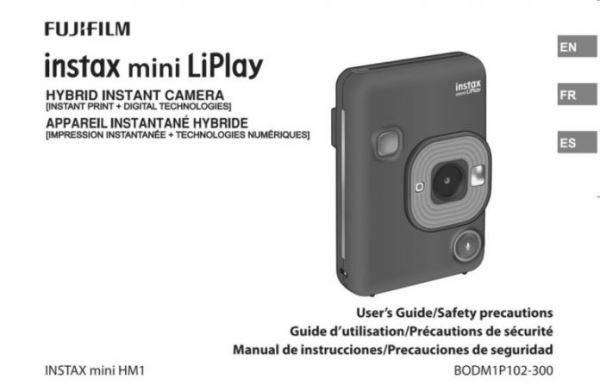Инсайдерская информация о новенькой Fujifilm Instax LiPlay