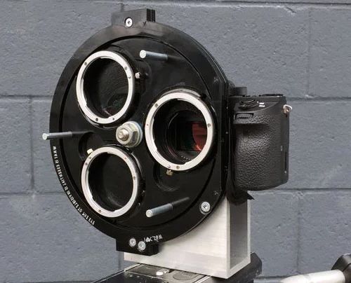 Multi Turret позволит установить 3 объектива на 1 камеру