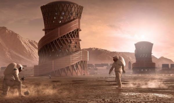 NASA выбрало трех победителей конкурса по созданию марсианского жилища