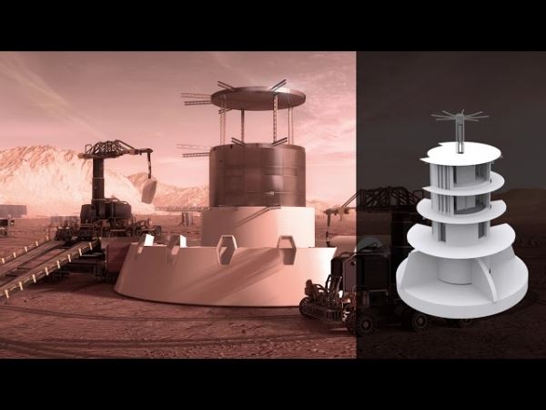 NASA выбрало трех победителей конкурса по созданию марсианского жилища