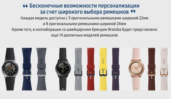 В России стартовали продажи Samsung Galaxy Watch